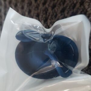 Navy cowboy hat straw topper NEW